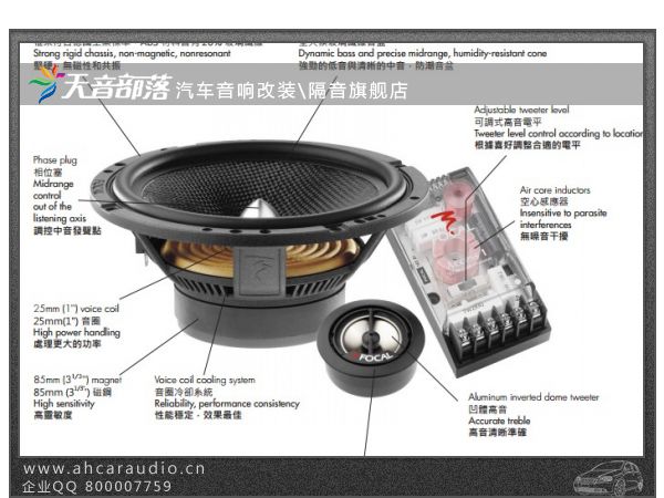 法国劲浪165A1套装喇叭