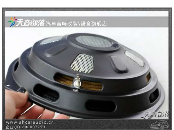 宝马525安装的劲浪低音喇叭