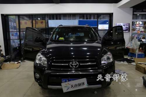 合肥丰田RAV4改雷贝琴RV6A套装喇叭——俄罗斯STP航空炸弹提升效果